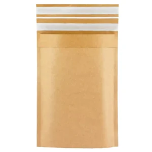 100% Recyclable Biodegradable Brown Kraft Paper Self Adhesive Mailing Envelopes