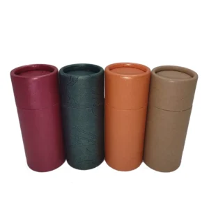 10ml 30ml 50ml Cardboard Push-Up Deodorant Paper Tube Containers for Essential Oil