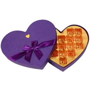 18-Piece Recyclable Matte Customizable Chocolate Gift Box Gold Rigid Paper Box for Candle & Wallet Packaging