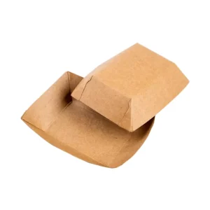 2 lb Kraft Paper Disposable Food Service Tray