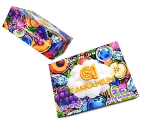 2G Ultra Disposable Pen Cartridge Matte Lamination UV Coating Embossing Rigid Folding Packaging Potato Chips