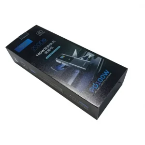 2mm Art Paper Gift Box with UV Foil Printing for Electronic Accessories