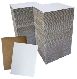 3.5×4.5 Inch Corrugated Cardboard Sheets Paper Cardboard Divider Trading Card Folders Stiffeners for Card Holders