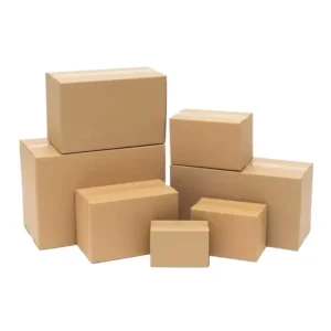 36*28*26cm Single or Double Wall Recycled Material Corrugated Shipping Cartons with Custom Printed Logo