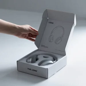 3C Digital Electronic Products Paper Box, Custom UV Earphone Gift Box