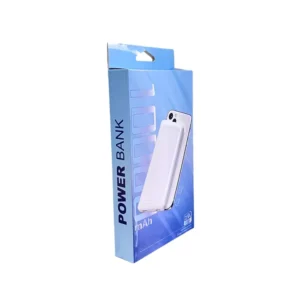 3C Electronic Packaging Foldable Gift Paper Box with Embossing for Power Banks, Headphones, and Chargers