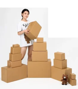 5-Layer Corrugated Paper Moving Shipping Box for Heavy Loads 67 x 20 x 54 cm