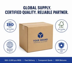 5-Layer Heavy-Duty Double-Wall Corrugated Shipping Box, Custom Size, Recyclable Kraft Carton