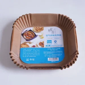 50-Piece 7.9-Inch Square Non-Stick Disposable Air Fryer Parchment Paper Liners
