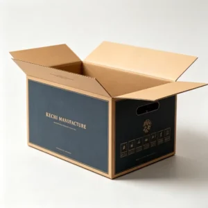 6-Bottle Reinforced Corrugated Wine Shipping Box for Distributors and Supermarkets