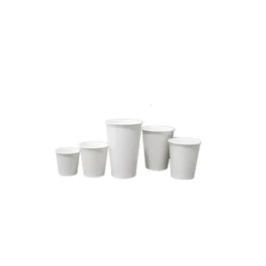 7 oz White PE-Laminated Paper Coffee Beverage Cup