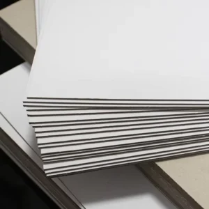 70*100CM Grey White Back Coated Duplex Board 250g 300g 350g 400g for Book Covers and Packaging