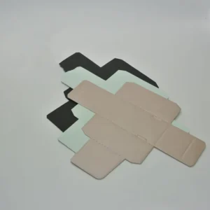 80g 3-Layer Colored Corrugated Paper Cosmetic Box Liner, Customized Size