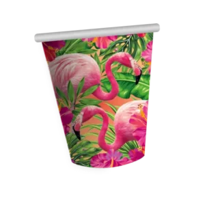 9oz Disposable Printed Paper Cup for Camping, Guangdong Made, 30,000pcs