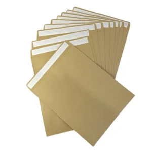 A3 A4 A5 Biodegradable Recycled Kraft Cardboard Mailing Bags Colored Express Shipping Mailer Paper Envelopes