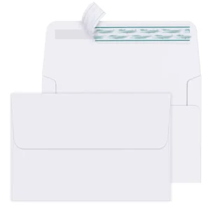 A4 4×6 Customized Self-Seal Photo Envelopes for Cards, Photos, Invitations, Weddings, and Graduation