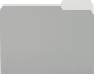 A4 Single Page File Folder Color Coded Document Divider Paper Organizer for Office Business Negotiation
