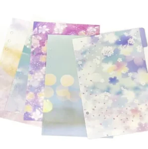 A5 Index Dividers 5 Tab Binder Dividers Insertable Multicolor Big Tabs Index Paper Page