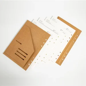 A5 Notebook Refills Lined Paper 6-Hole Inserts for Refillable Business Notebooks Journals Planners and Diaries