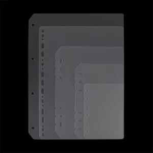 A7 A6 A5 B5 A4 PP Frosted Binder Dividers and Paper Spacers