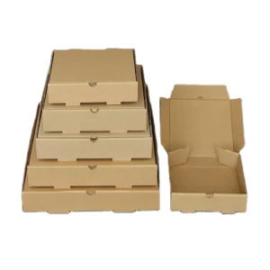 AF28 10 12 13 14 16 24 Inch 10-Inch Black Corrugated Cardboard Custom Pizza Box With Logo