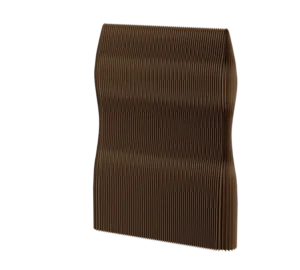Accordion Kraft Paper Honeycomb Cardboard Folding Portable Partition Wall for Events and Exhibitions