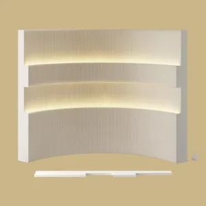 Accordion Kraft Paper Space Divider, Honeycomb Cardboard Folding Partition Wall for Exhibition Fair