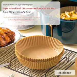 Air Fryer Parchment Paper Disposable Paper Liners Baking Paper