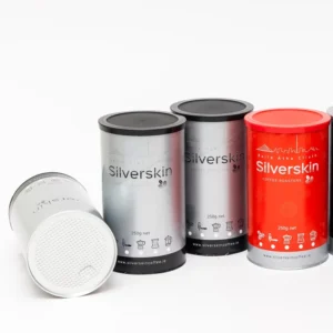 Air Valve Cylinder Paper Canister Coffee Bean Paper Tube Packaging