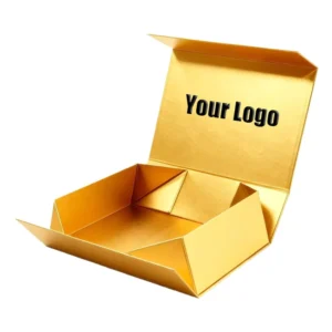Art Paper Magnetic Foldable Gift Box Set for Holiday Gifts