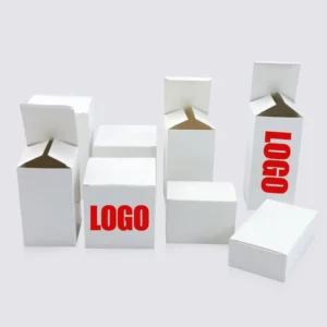 Assorted Sizes Custom Printed White Rigid Square Paper Box Magnetic Closure Recyclable Blank Tuck End Consumer Electronics