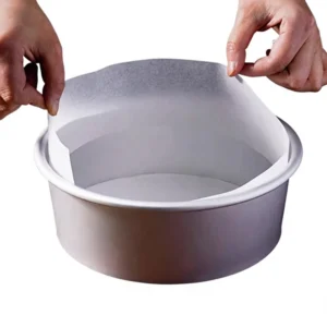 Baking Cake Mold Release Paper Liners 4 6 8 10 Inch Silicone Paper Non Stick Oven Safe 50 Piece Baking Inserts