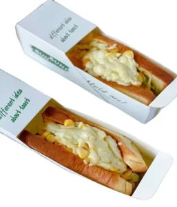 Biodegradable Cardboard Sliding Tray with Sleeve Cover for Burgers, Sandwiches, Salads, and Snacks