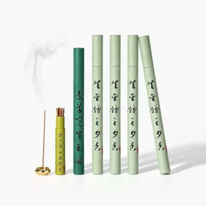 Biodegradable Custom Logo Printed Mini-Diameter Natural Scent Incense Stick Round Cylinder Paper Tube