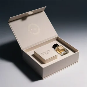 Biodegradable Custom Luxury Magnetic Cardboard Packaging Cosmetic Makeup Set Gift Box With Eva Insert