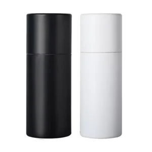 Biodegradable Food-Grade Kraft Paper Tube Canister for Coffee, Tea, and Snacks