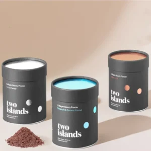 Biodegradable Food Grade Tea Canister Paper Tube Round Cans for Tea Bag Coffee Powder Package