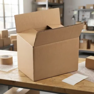 Biodegradable Heavy-Duty Corrugated Shipping Box Large Crush-Resistant Courier Carton