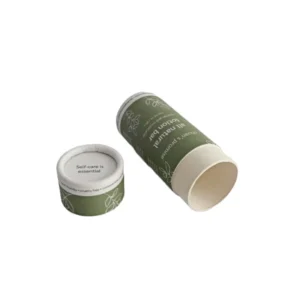Biodegradable Kraft Cardboard Lotion Stick Paper Tube Deodorant Cylinder Push-Up Canister