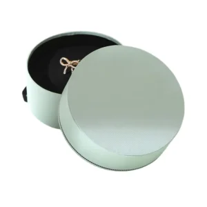 Biodegradable Kraft Paper Cosmetic & Jewelry Cylinder Packaging Box with Vanishing Printing Custom Logo