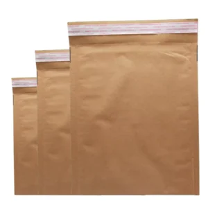 Biodegradable Kraft Paper Honeycomb Courier Envelopes with Cushioning Lining