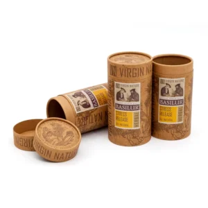 Biodegradable Kraft Paper Tube Packaging Tea Paper Tube Tea Canister
