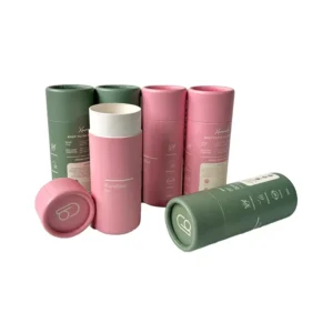 Biodegradable Kraft Paper Tube Packaging for Serum, Underwear, Candles, Essential Oil and Perfume Bottles