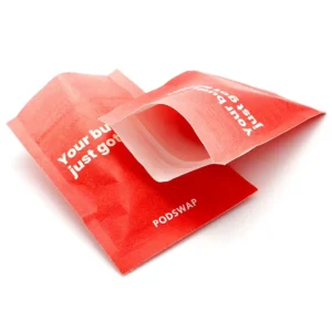 Biodegradable Packaging PLA Kraft Paper Bag With Your Own Logo