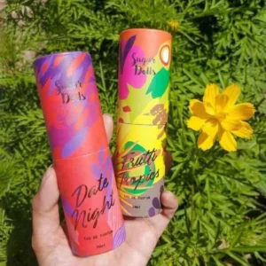 Biodegradable Recyclable Cardboard Paper Tube Packaging for Cosmetics, Perfumes and Essential Oils with Custom Color Kraft Paper