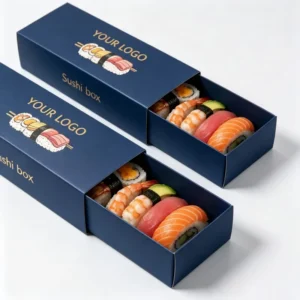 Biodegradable Sushi Drawer Box Takeaway Food Packaging Container