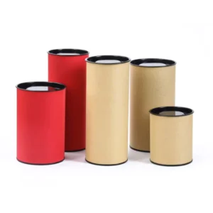 Biodegradable Tube Canister for Organic Product Sustainable Packaging Certified Supply