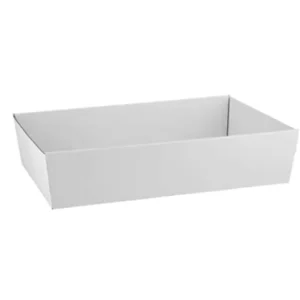 Biodegradable White Paperboard Catering Tray with Lids