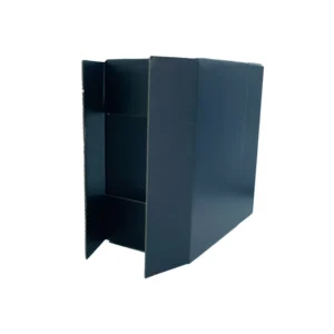 Black Corrugated Cardboard Shipping Box
