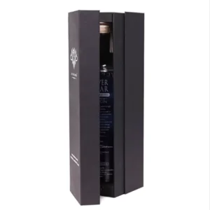 Black Wine Paper Box with Custom Logo